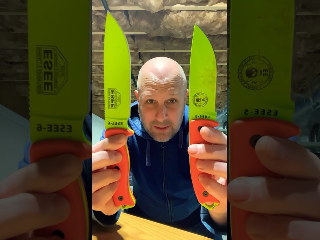 Help Me Choose - The ESEE 5 OR The ESEE 6? Which One To Keep? #knife #survival A#survivalgear
