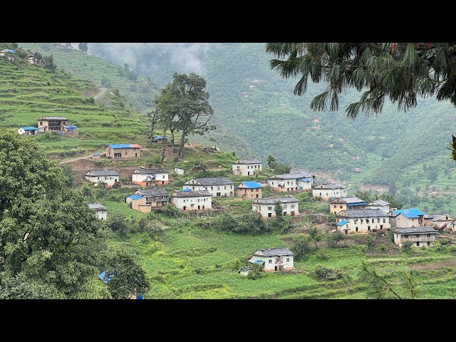 Daily Lifestyle of Nepali Mountain Village People || Naturally Beautiful Rural Nepal || IamSuman