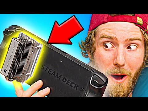 I'm shocked how well this worked - Steam Deck Cooler Upgrade