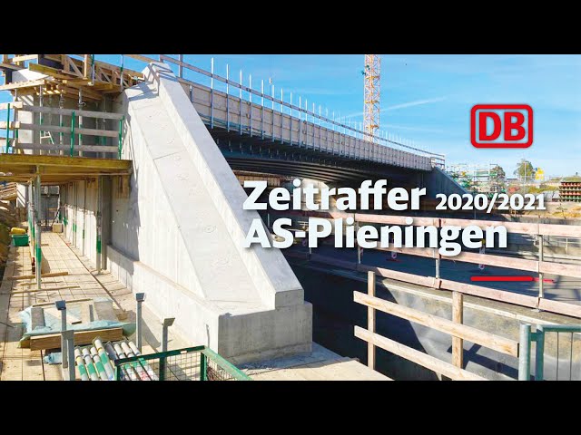 Stuttgart 21 – Brückenbau von gleich zwei Brücken an der AS-Plieningen