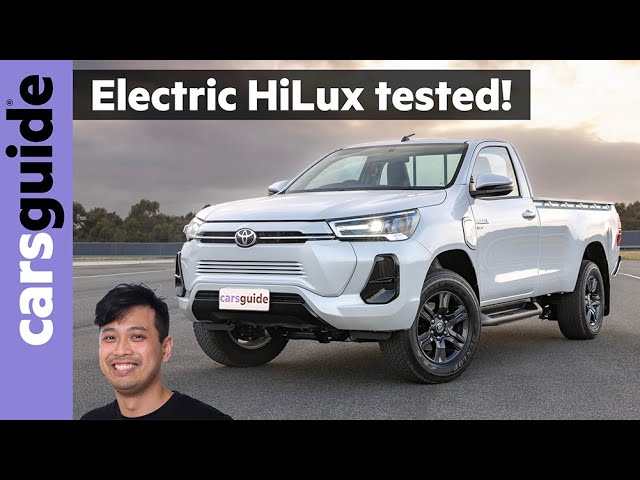 Toyota HiLux EV review: Revo electric ute / pick-up concept previews future Ford Ranger PHEV rival