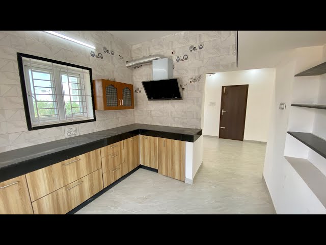 Wooden Tone Modular Kitchen Design🔥🔥 Separate Dining Room ✅