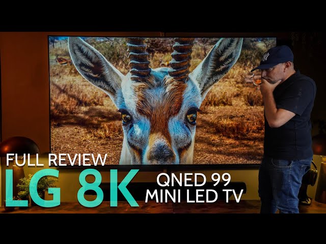LG QNED99 8K Mini LED TV Full Review | 75 Inches of Incredible!