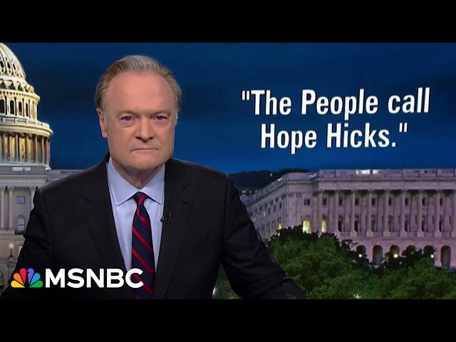 Lawrence: ‘You get monsters like Donald Trump thanks to people like Hope Hicks’