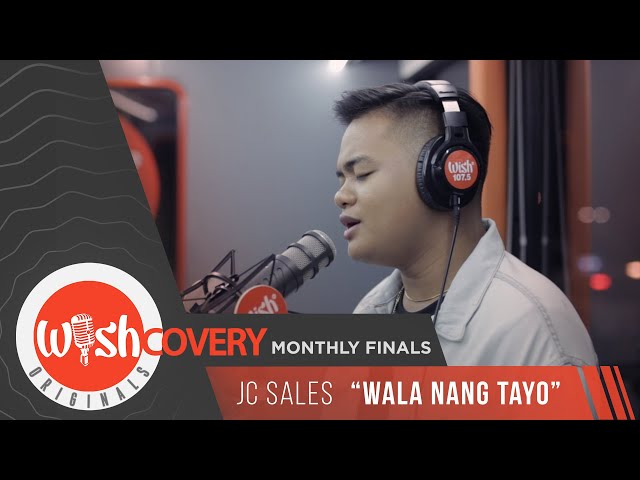JC Sales performs "Wala Nang Tayo" LIVE on Wish 107.5 Bus