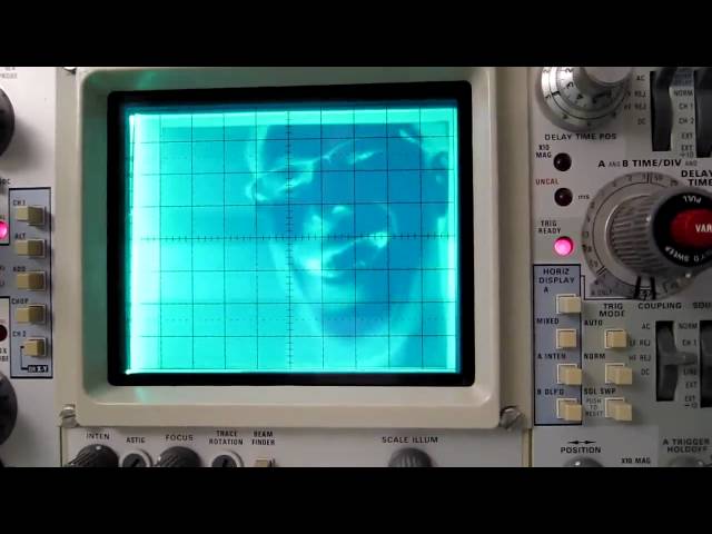 Video on an Oscilloscope