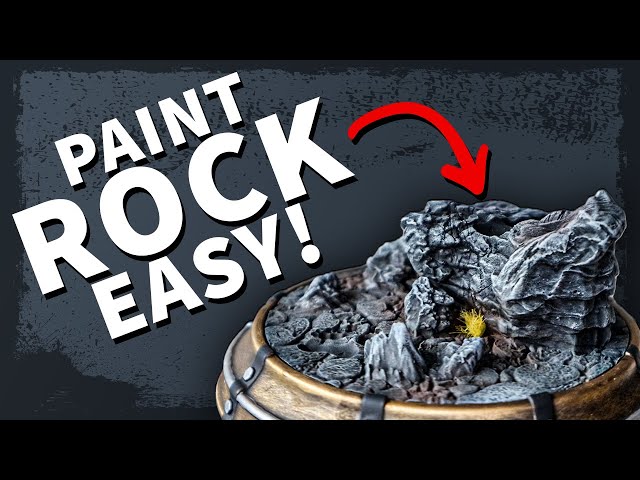 Painting Rock Terrain - Learn How to Paint Realistic Rocks