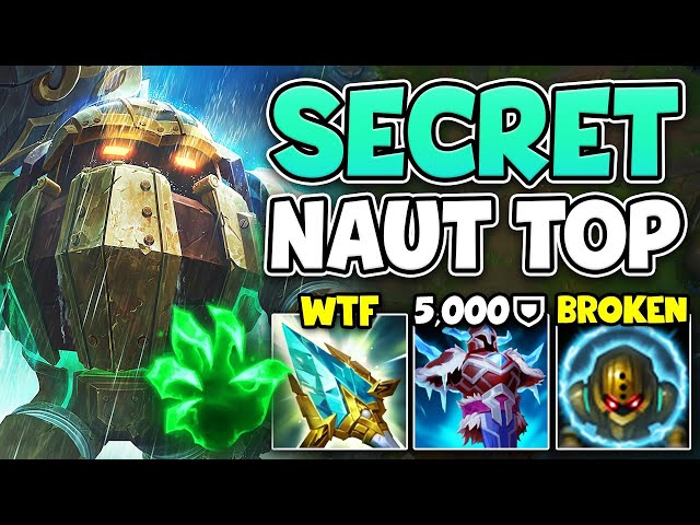 WHY IS NOBODY ABUSING NAUTILUS TOP?! THIS IS BEYOND BROKEN AND BRAINLESS!