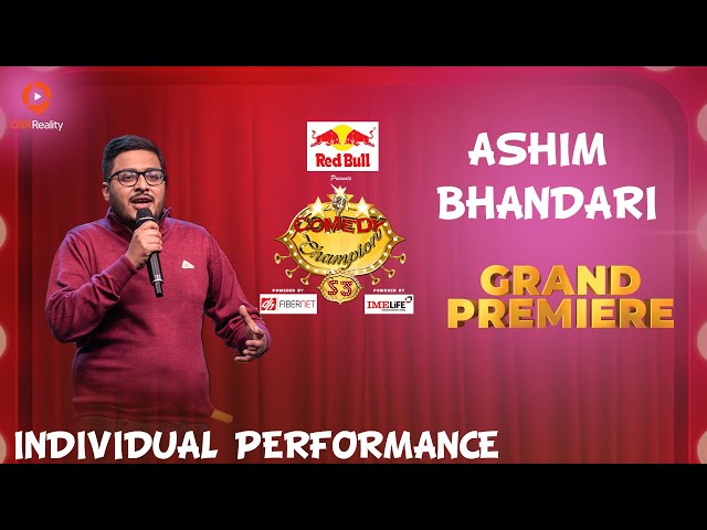 Ashim Bhandari From “Tanahun” Super 30 || Comedy Champion S3 || Individual Performance