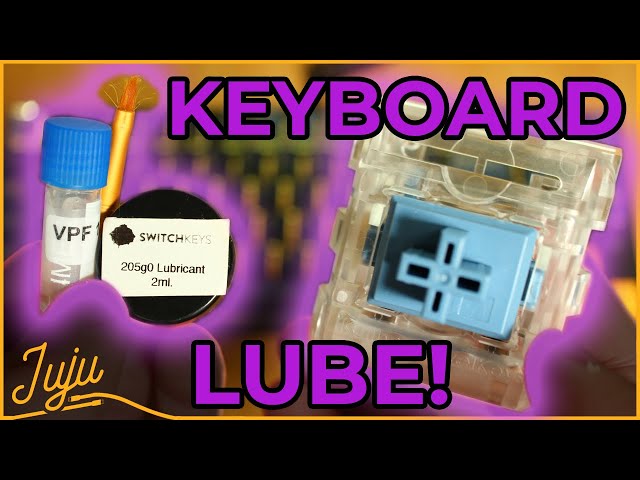How to Lube Mechanical Keyboard Switches! (Detailed)