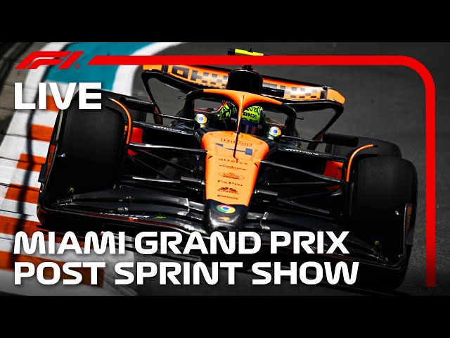 LIVE: Miami Grand Prix Post Sprint Show