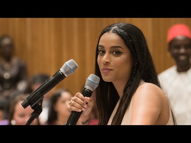 Lilly Singh (IISuperwomanII) speaks at #Youth2030  - launch of the United Nations Strategy