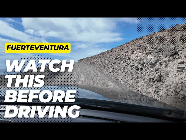 Fuerteventura - Watch this before driving | 4K | Dunes | Cofete