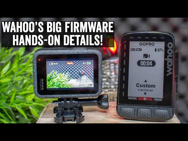 Wahoo Adds GoPro, Lights, Music Control: Hands-on Explainer!