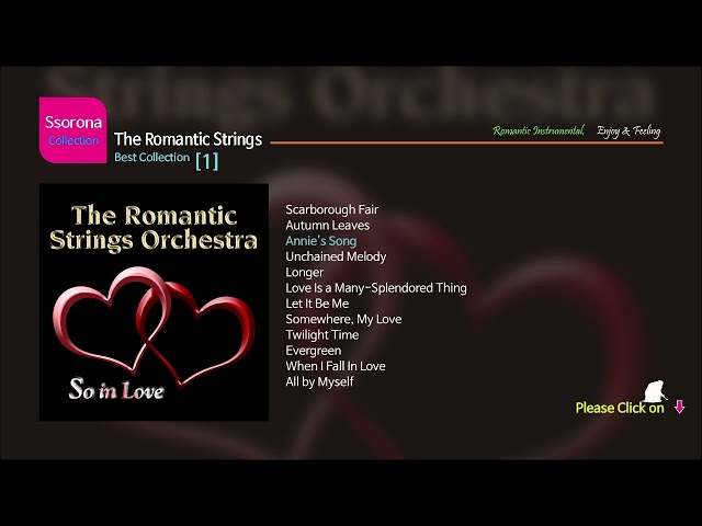 B-584 The Romantic Strings [Best Collection 01]