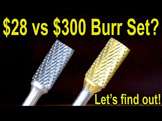 $28 vs $300 Burr Set? US vs Imported Burrs. CLE-LINE, Champion, Grobet, Kodiak, Astro Pneumatic