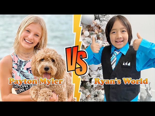 Payton Myler VS Ryan’s World Transformation 2024 ★ From Baby To Now