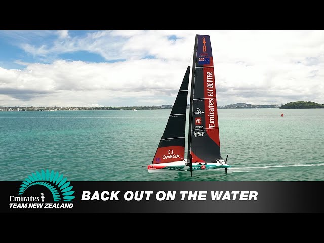 Double Time- Emirates Team New Zealand Back Out On The Water