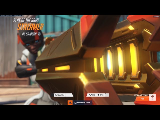 POTG! GALE CARRY SOJOURN OVERWATCH 2 SEASON 10 TOP 500
