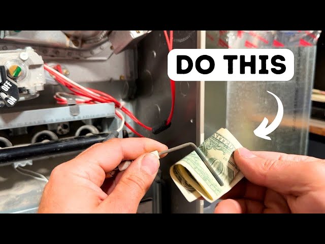 This DIY Furnace Tip Will Save You Money   |    Flame Sensor Cleaning