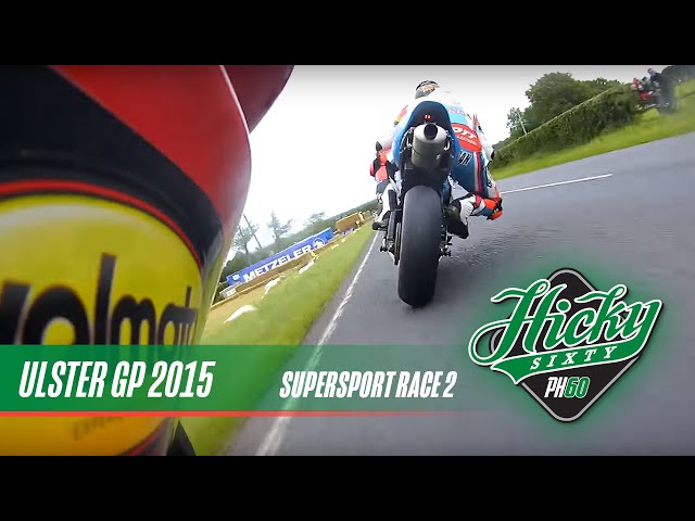 2015 Ulster Grand Prix Supersport race 2 Opening Lap with Peter Hickman
