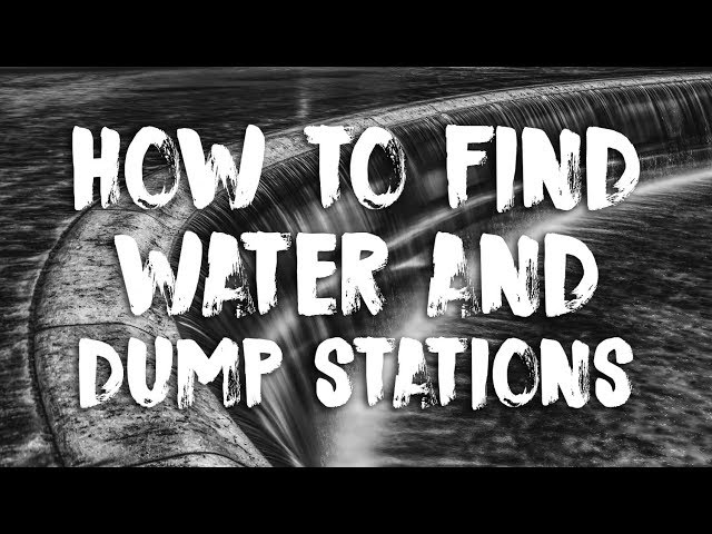 How To Find Water & Dump Stations When Boondocking in an RV/Airstream