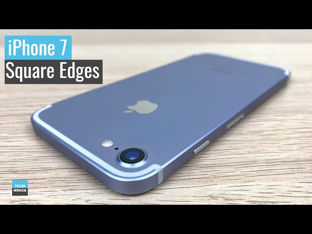 Custom iPhone 7 with Square Edges (Like iPhone 12 Series)