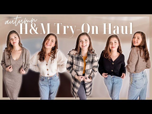 HUGE H&M Try on Haul Autumn 2022 | Cozy & Cute Fall Outfit Ideas for Cooler Temps (Hits & Misses)