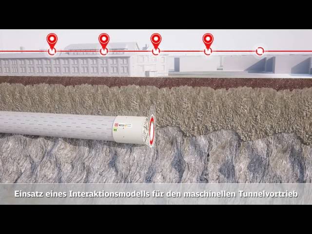 Virtueller Andrehvorgang und Einsatz von BIM im Pilotprojekt Tunnel Rastatt