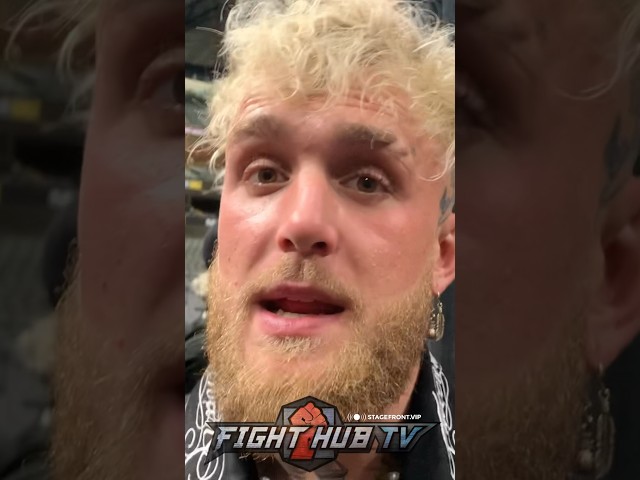 JAKE PAUL RIPS NATE DIAZ FOR BEING A “B****” FACE TO FACE!