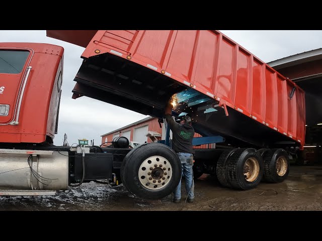 Mounting Silage Box To Truck Chassis