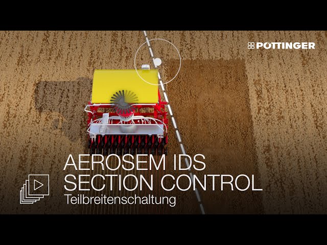 PÖTTINGER - AEROSEM ADD -  Section Control Animation