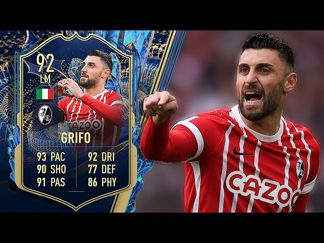92 TEAM OF THE SEASON GRIFO PLAYER REVIEW FIFA 23