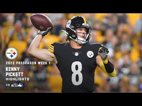Every Pass & Run from Kenny Pickett's NFL Debut!