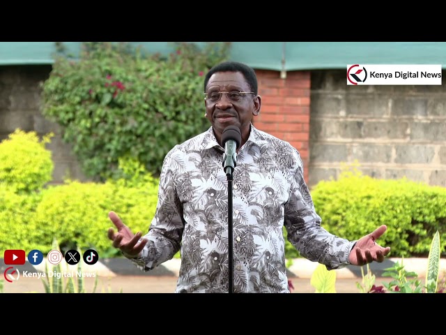 Listen to how Orengo mourned CDF Francis Ogolla in front of President Ruto!!