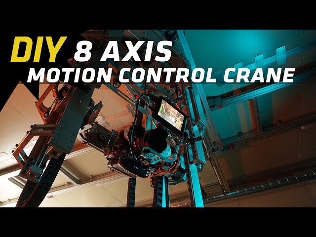 [DIY] Making camera robot (8 axis motion control)