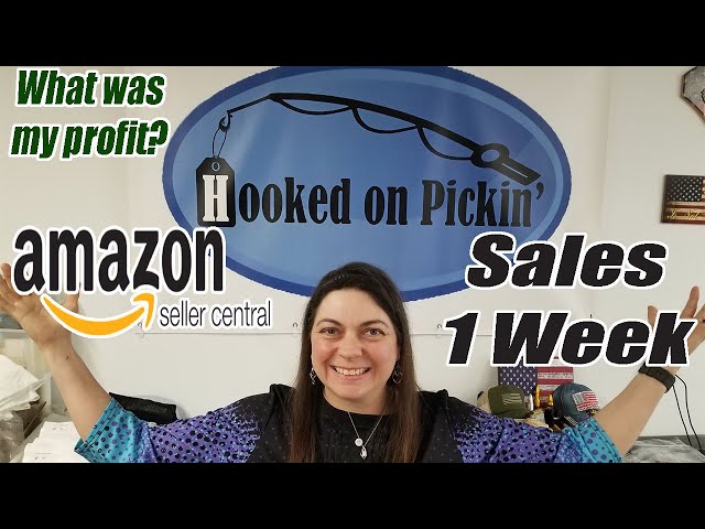 Amazon Sales for 1 week - Online Reselling - What was My profit? How did I earn so Much!