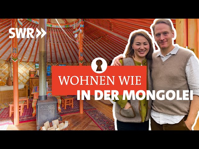 Living with nature in a Mongolian yurt | SWR Room Tour