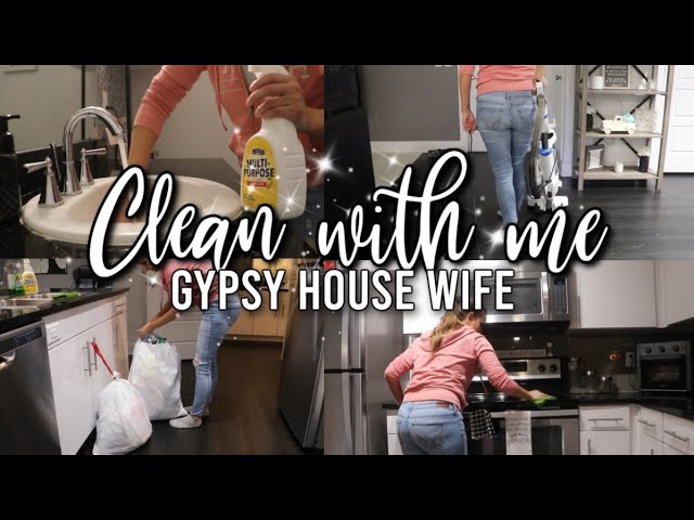 CLEANING MOTIVATION | AFTER NEW YEARS CLEAN WITH ME | GYPSY HOUSE WIFE CLEANING