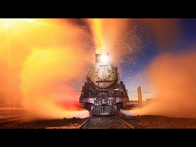 Sandaoling Fire Breathing Coal Mine Train