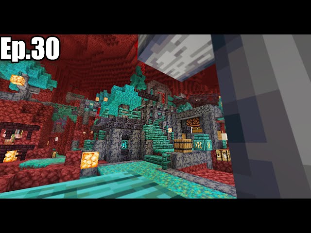 Minecraft Nether survival let's play ep.30 - finishing touches