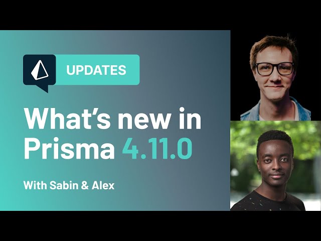 What's new in Prisma (v4.11.0)