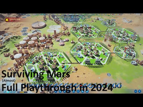 Surviving Mars - City Builder - No Commentary Gameplay
