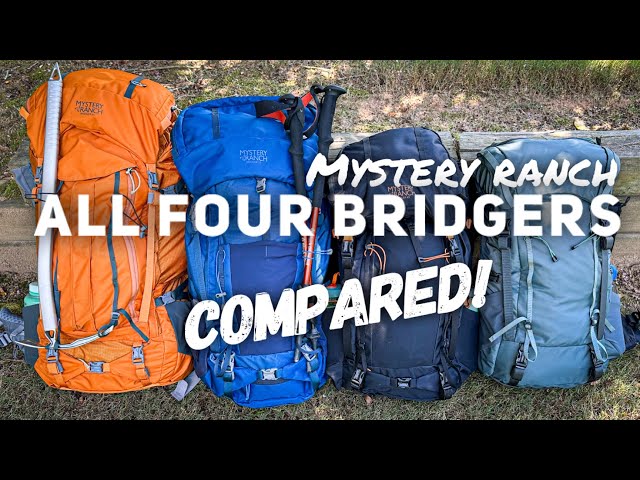 Mystery Ranch BRIDGER Series // All FOUR Sizes Compared & Differences Highlighted