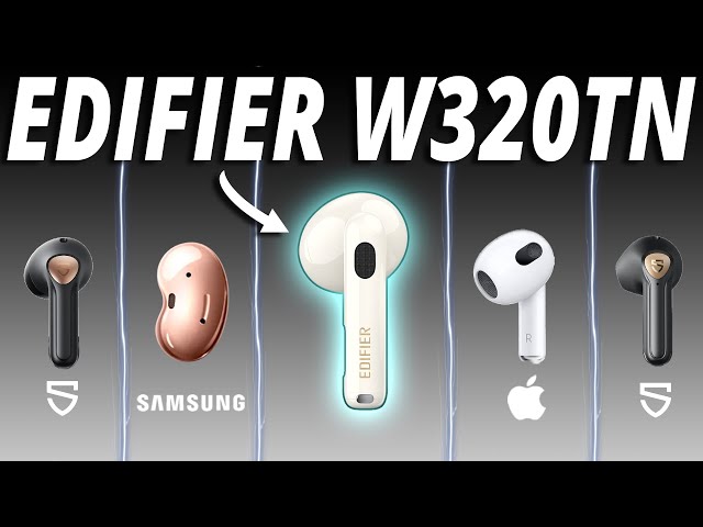 Noise Cancelling REVOLUTION 🔥 Edifier W320TN (Tested & Compared)