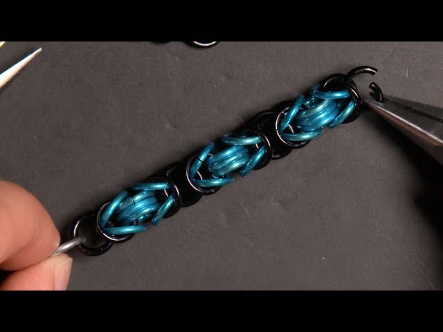 Easy Byzantine Chainmail Tutorial - How to make a bracelet