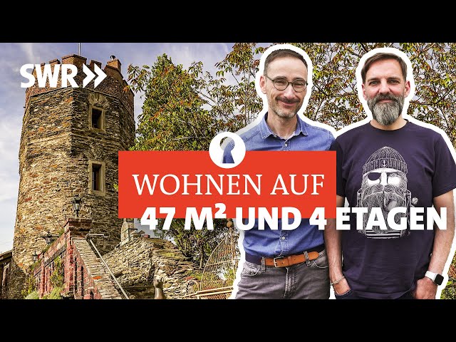 Medieval tower on the Rhine as a historical Tiny House | SWR Room Tour
