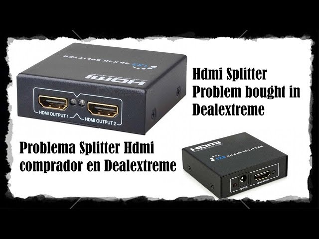 Problema Splitter Hdmi de Dealextreme / Hdmi Splitter Problem PS3 NO SIGNAL