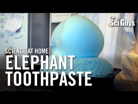 The Sci Guys: Science at Home - SE2 - EP13: Elephant Toothpaste