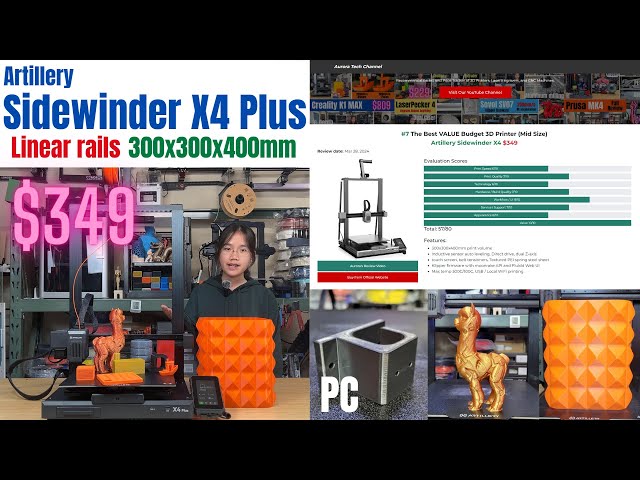 Artillery Sidewinder X4 Plus Review
